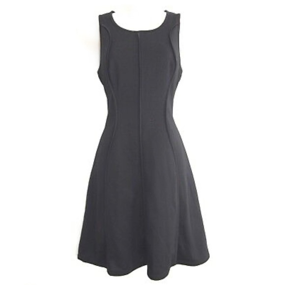 Mossimo - Black Sleeveless Fit & Flare Dress - Picture 1 of 8